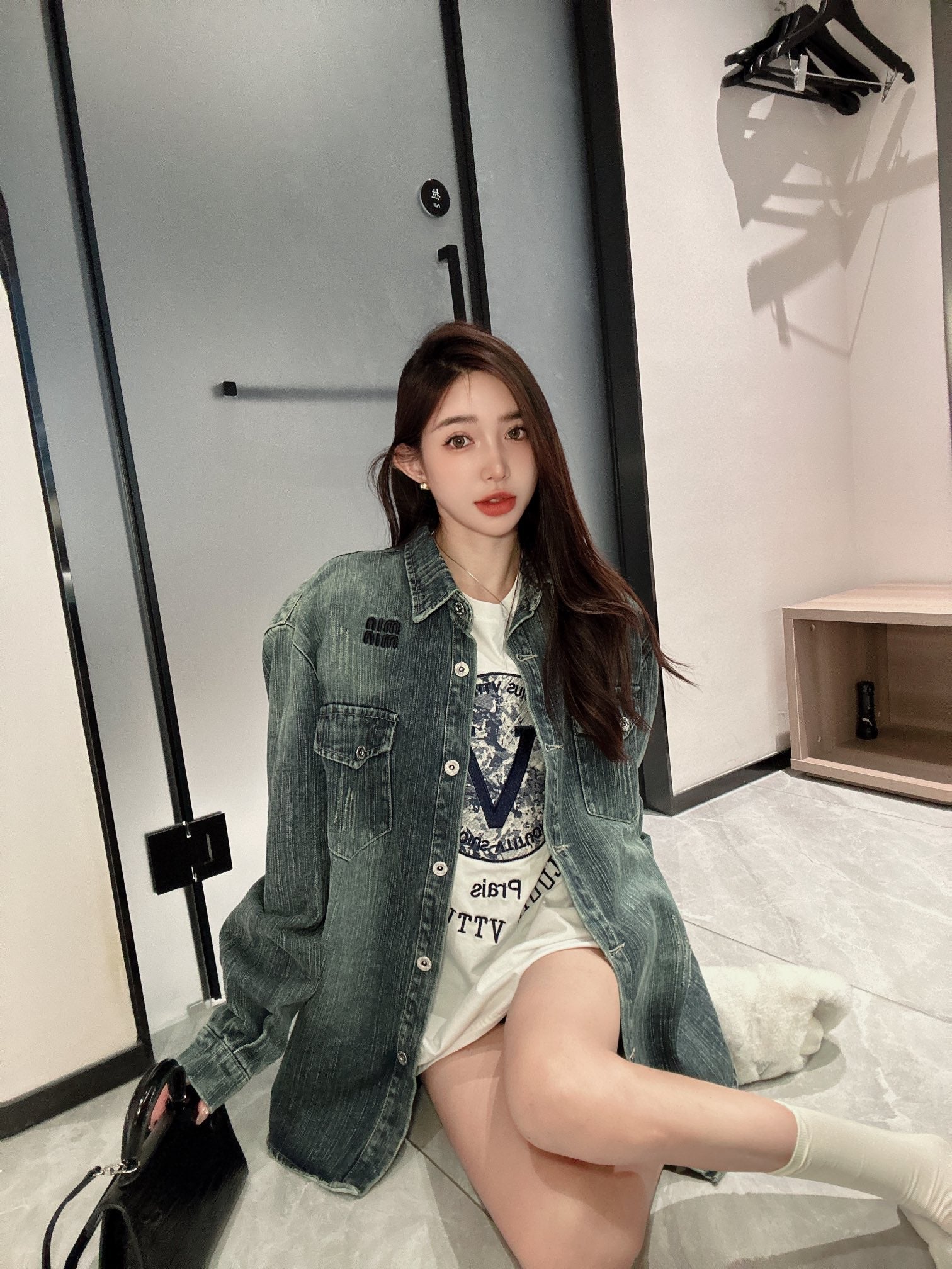 MIUMIU DENIM JACKET STYLE 176