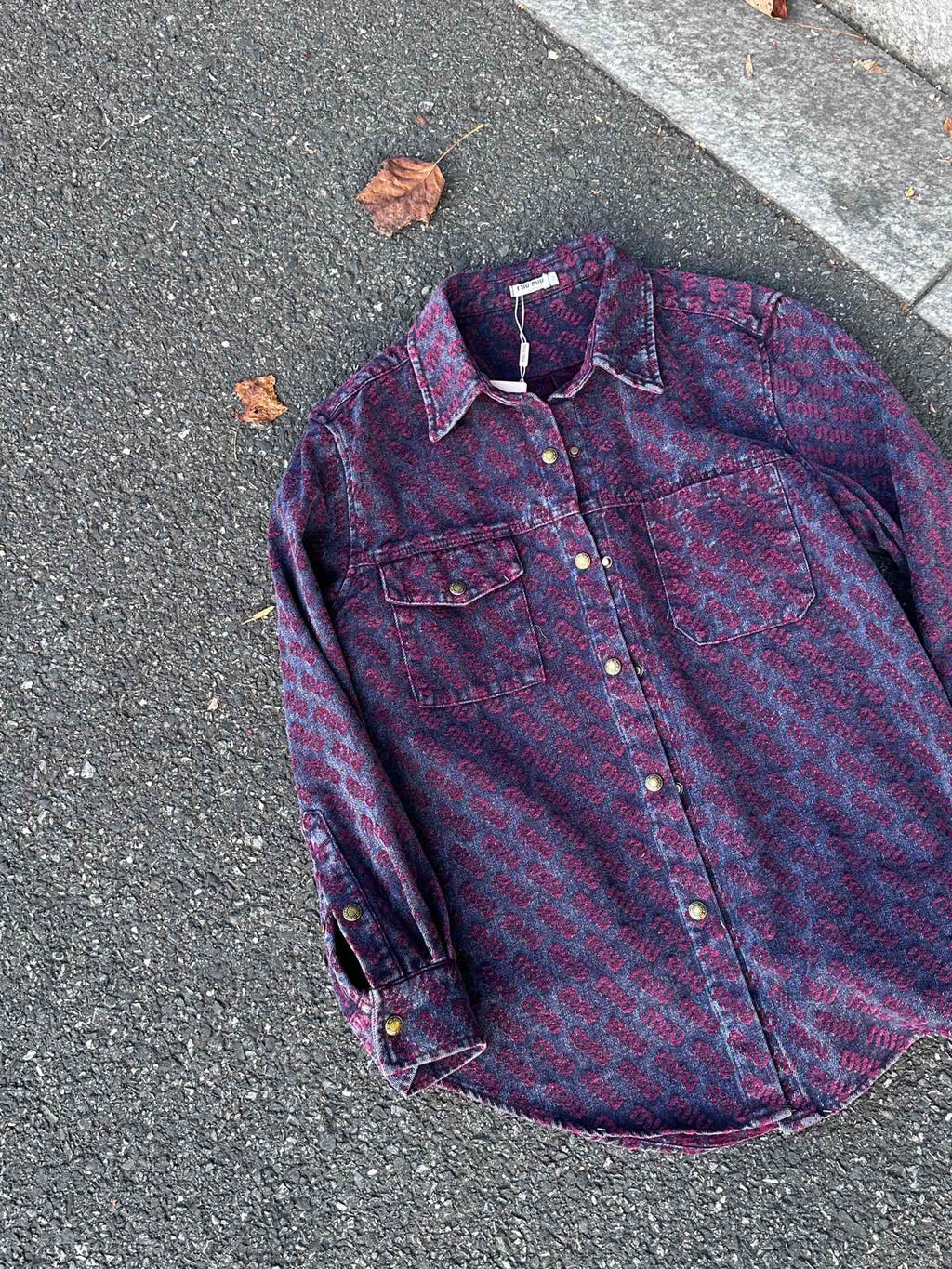 MIUMIU DENIM JACKET STYLE 178