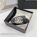 CC 26S BELT 30 MM IN BLACK CALFSKIN SLIVER HARDWARE 661424