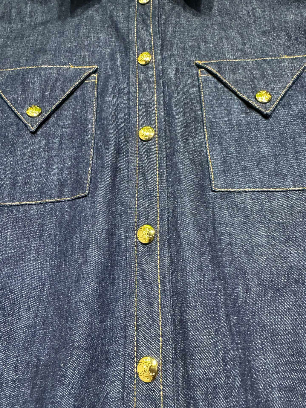 CELINE 26S DENIM SHIRT 157