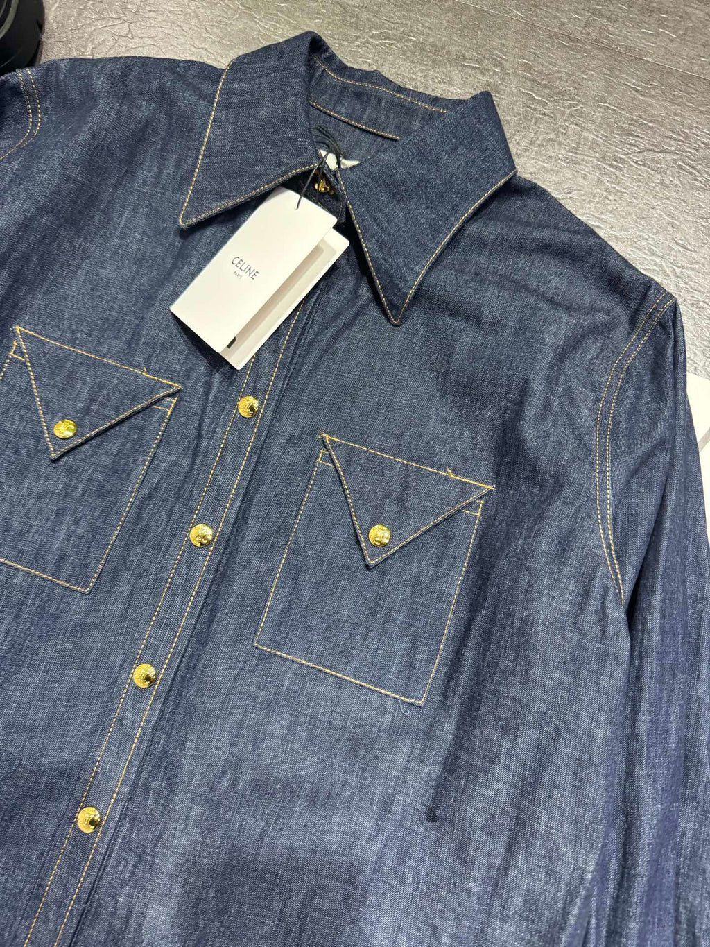 CELINE 26S DENIM SHIRT 157