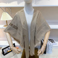 DIOR 26S SCARF 140CM IN SILK & CASHMERE 281271
