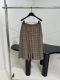YSL 25S STRIPED STRAIGHT-LEG PANTS STYLE 228