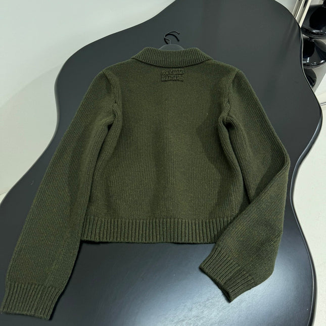 MIUMIU POLO KNIT CARDIGAN STYLE 502