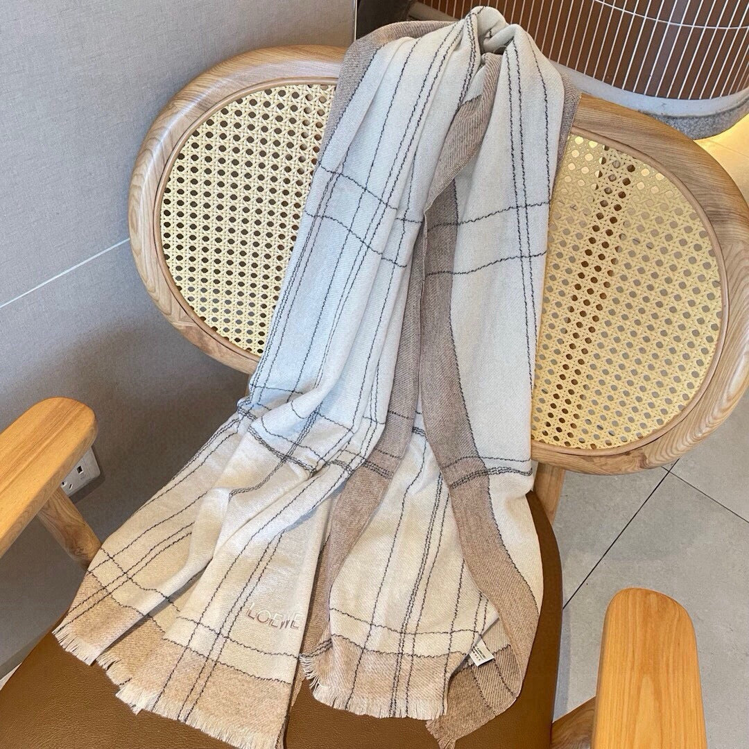 LOEWE 26S SCARF 190 IN CASHMERE 512979