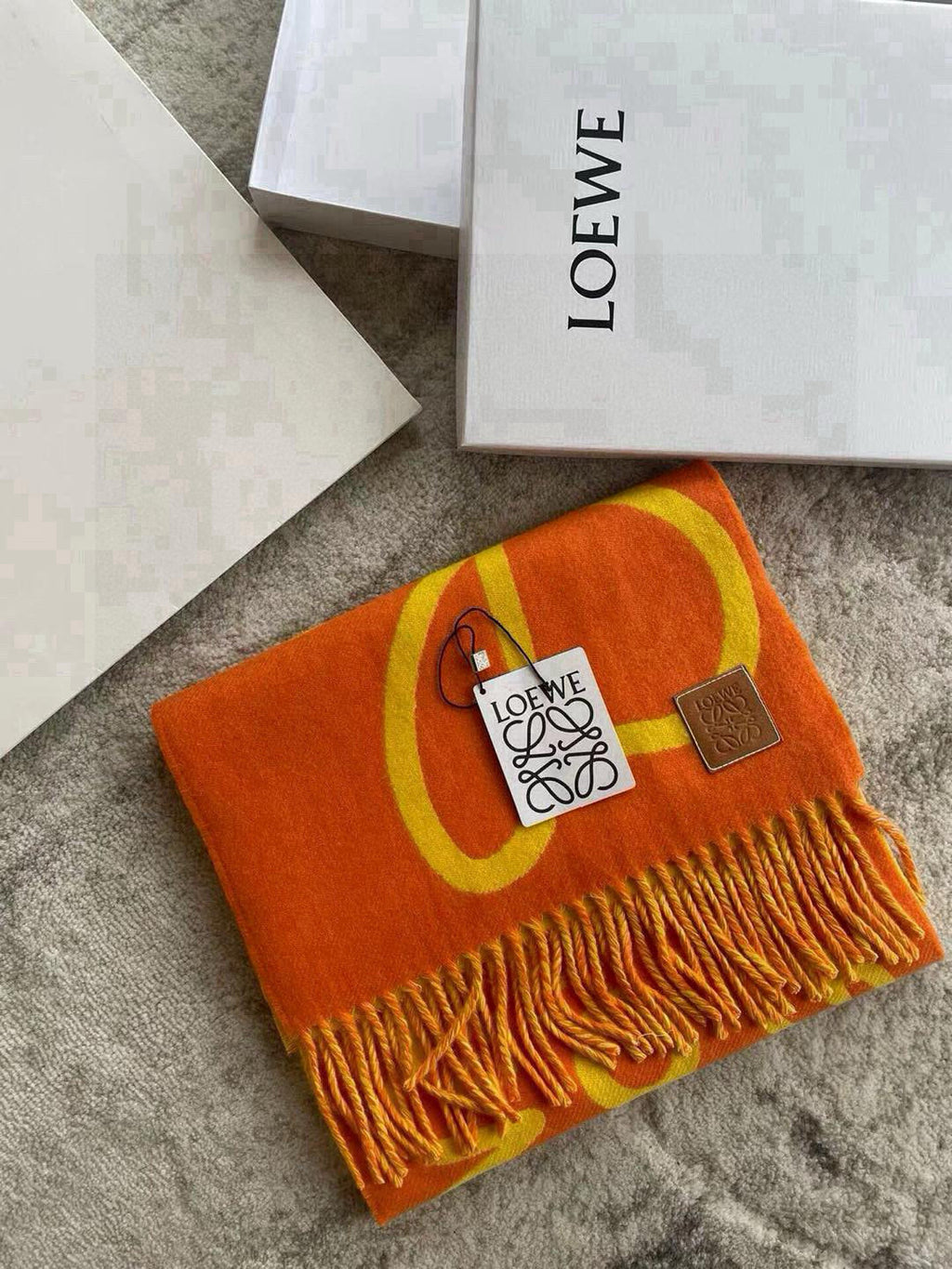 LOEWE 26S SCARF 180 IN CASHMERE 540621