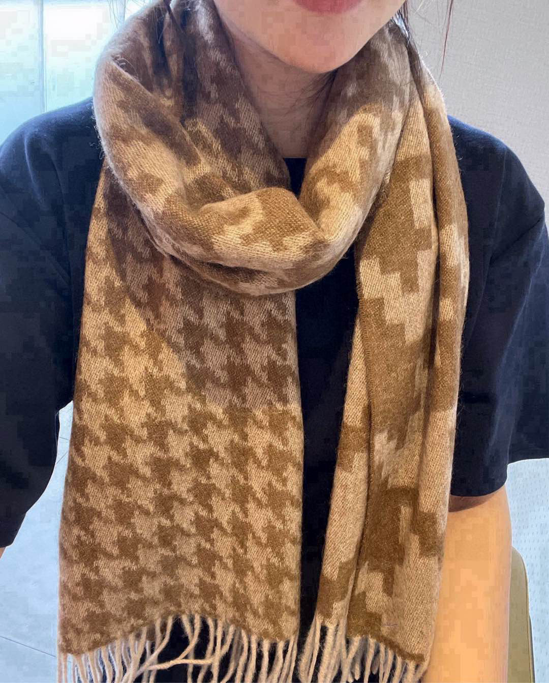 LOEWE 26S SCARF 190 IN CASHMERE 543392