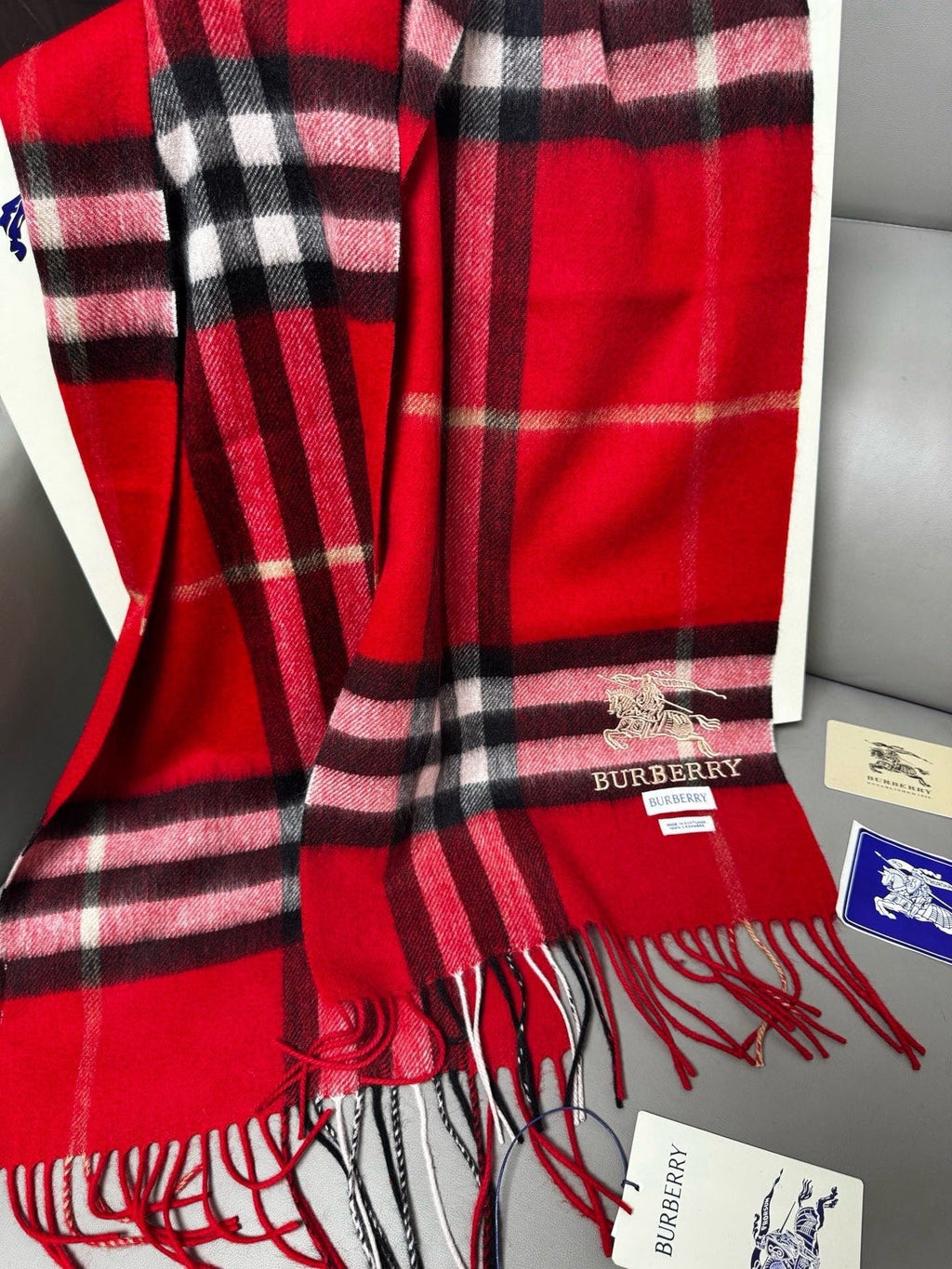 BURBERRY 26S SCARF 180CM IN CASHMERE 171839