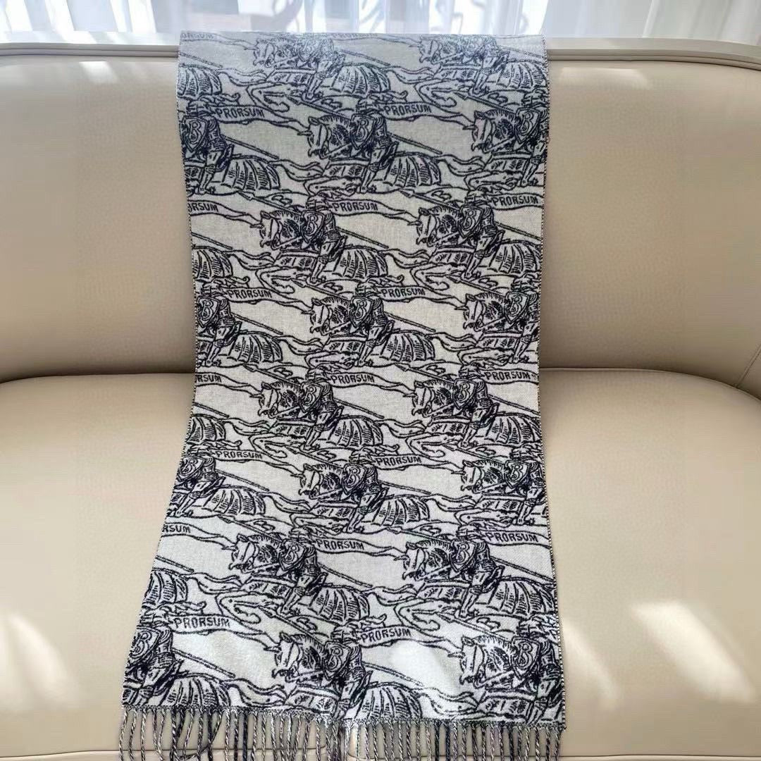 BURBERRY 26S SCARF 210CM IN CASHMERE 173948