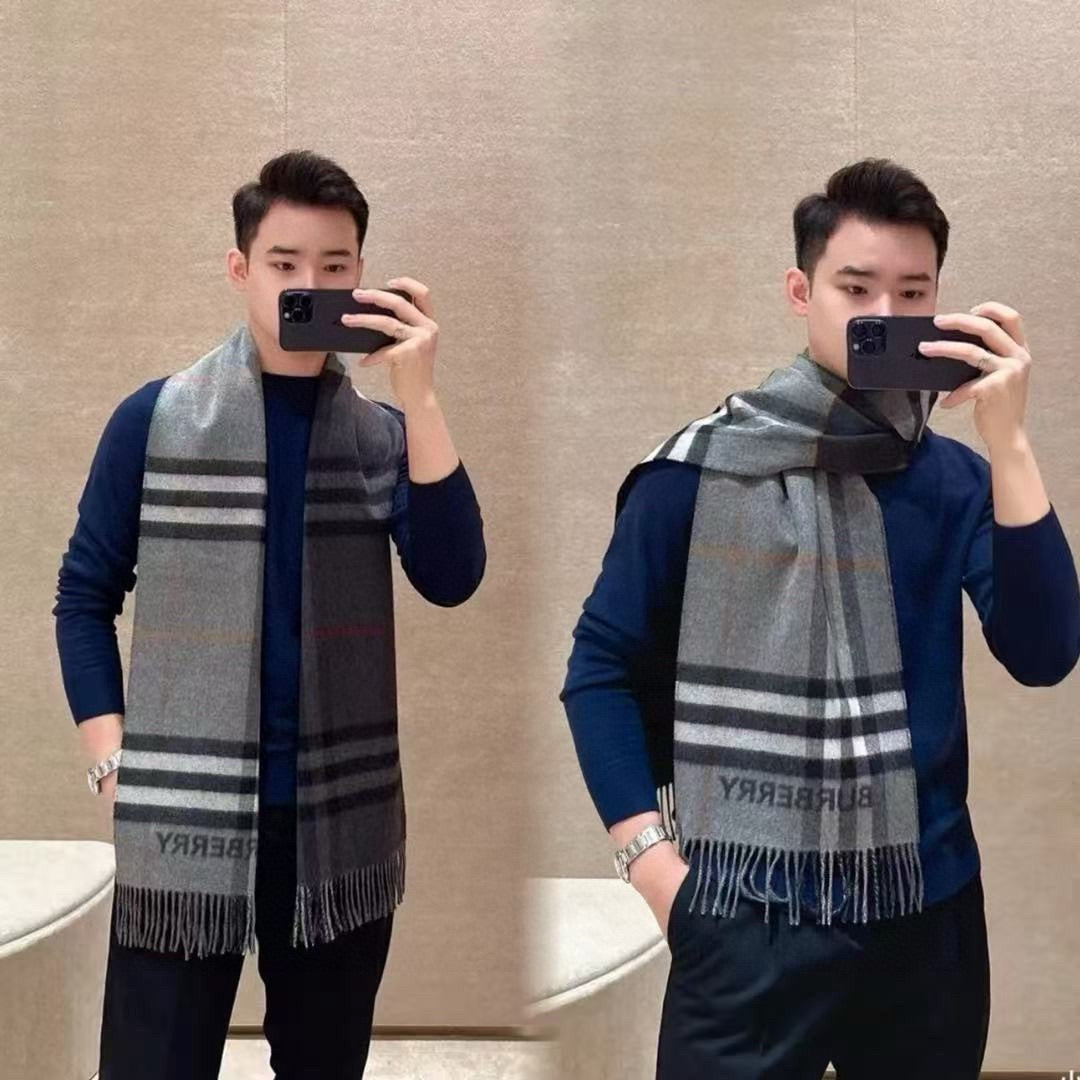BURBERRY 26S SCARF 168CM IN CASHMERE 202511