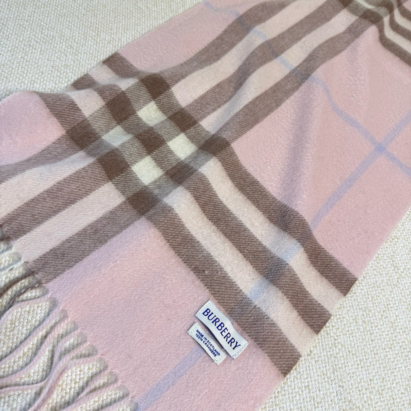 BURBERRY 26S SCARF 168CM IN CASHMERE 202514