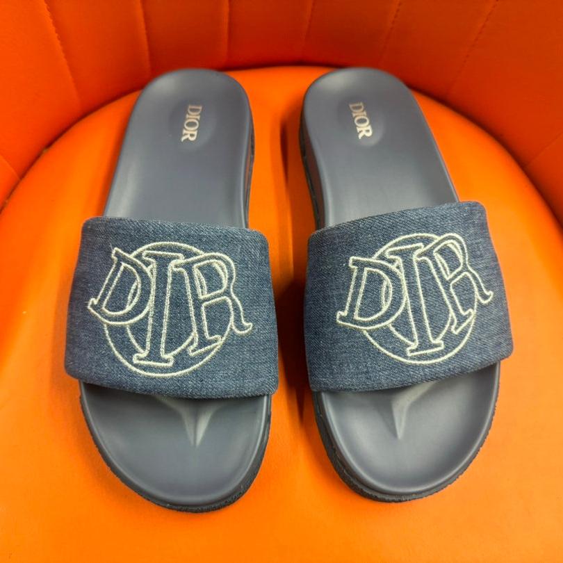 CD AQUA SLIDE SANDAL AEGEAN DENIM