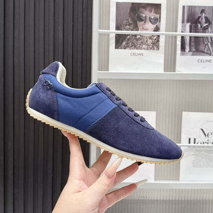 LP 26S WEEKENDER SNEAKERS IN NAVY BLUE SUEDE & TECHNICAL FABRIC