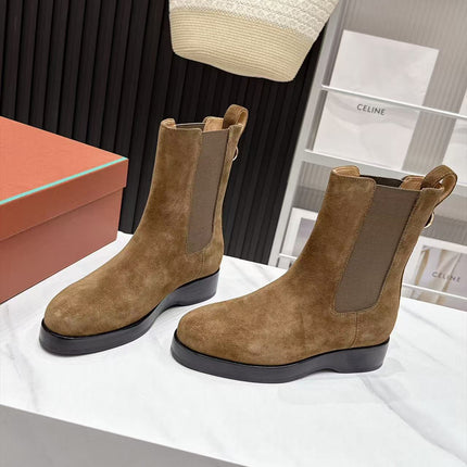 LP 26S CHELSEA BOOTS IN BROWN SUEDE