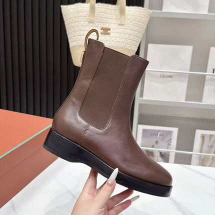 LP 26S CHELSEA BOOTS IN DARK BROWN CALFSKIN