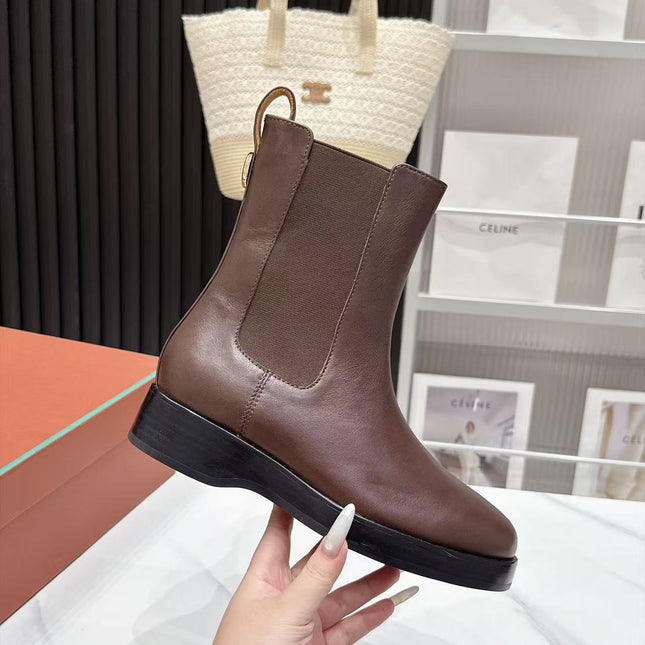 LP 26S CHELSEA BOOTS IN DARK BROWN CALFSKIN