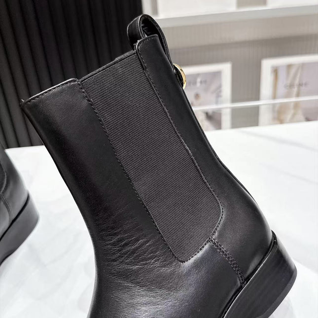 LP 26S CHELSEA BOOTS IN BLACK CALFSKIN