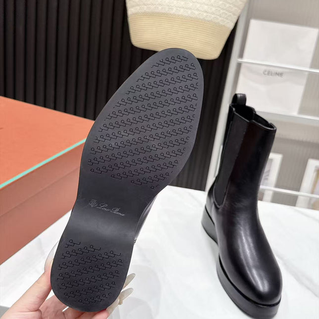 LP 26S CHELSEA BOOTS IN BLACK CALFSKIN