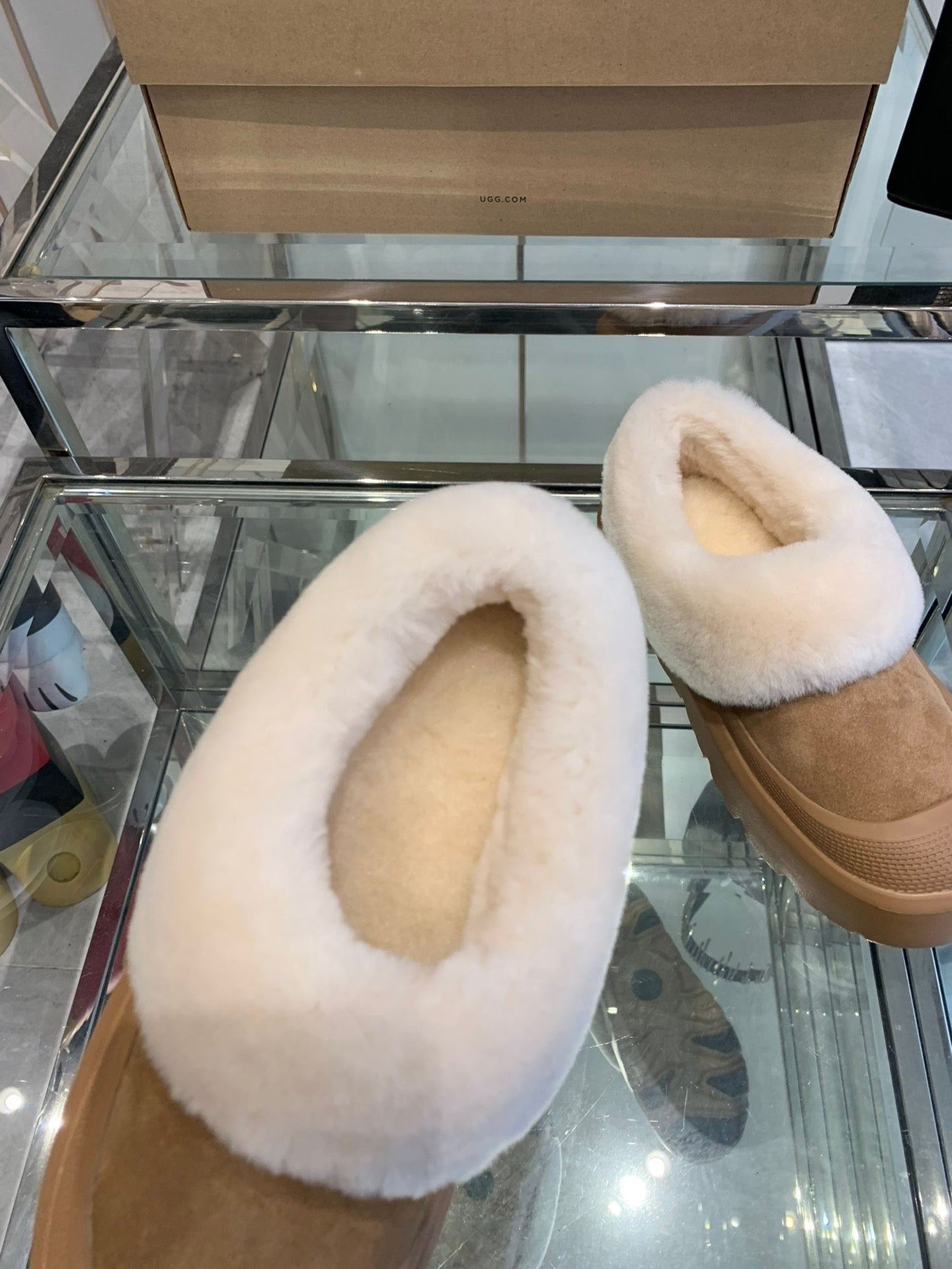 SNOW BOOT IN CIDER BROWN SUEDE AND CALFSKIN