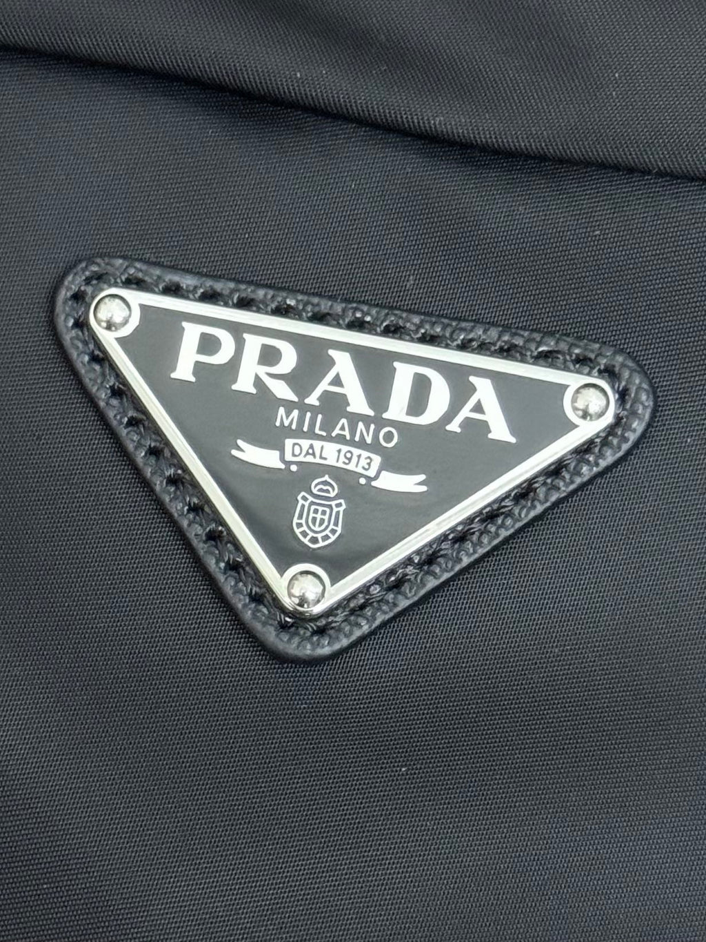PRADA BACKPACK 43CM IN BLACK RE-NYLON