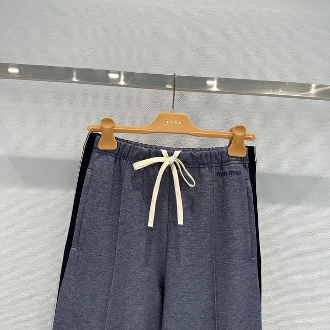 MIUMIU STRAIGHT-LEG PANTS STYLE 556