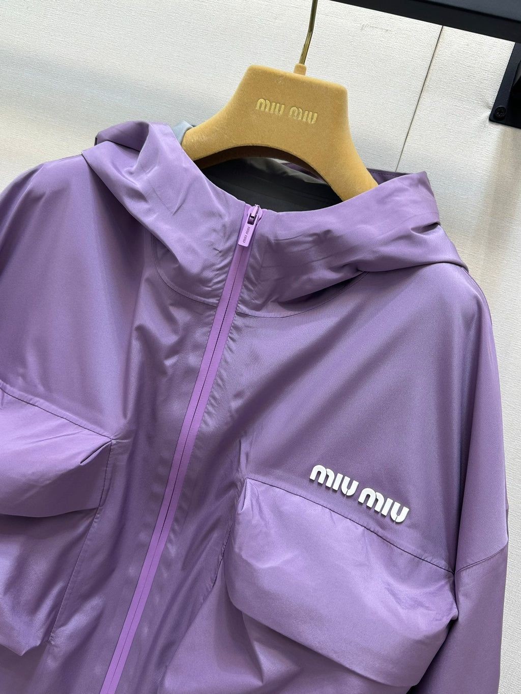 MIUMIU HOODED JACKET STYLE 40