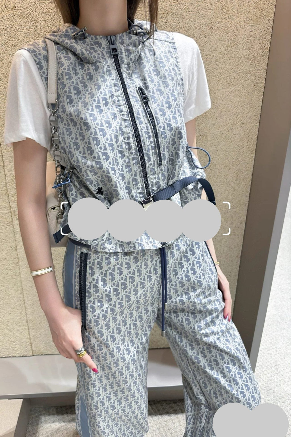 DIOR 25S JACQUARD PANTS 709