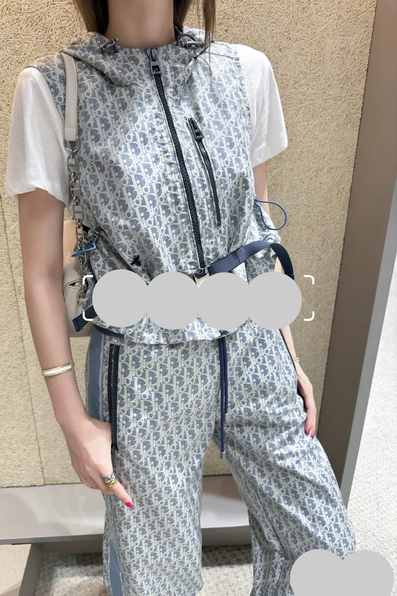 DIOR 25S JACQUARD PANTS 709
