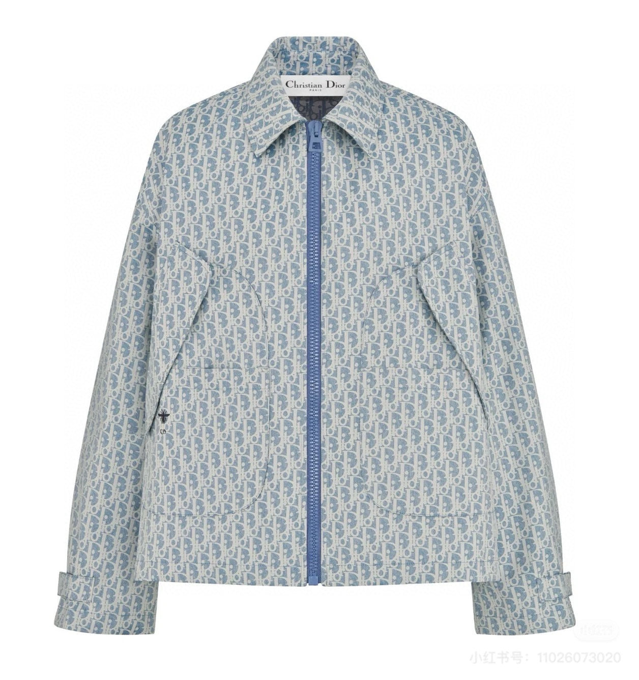 DIOR 25S JACQUARD WINDBREAKER 708