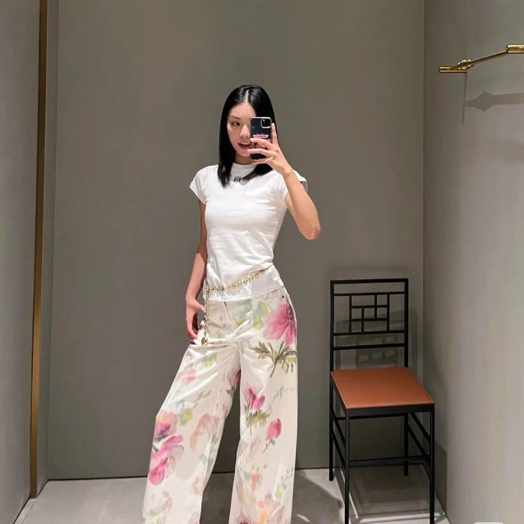 LOEWE PRINTED PANTS STYLE 41