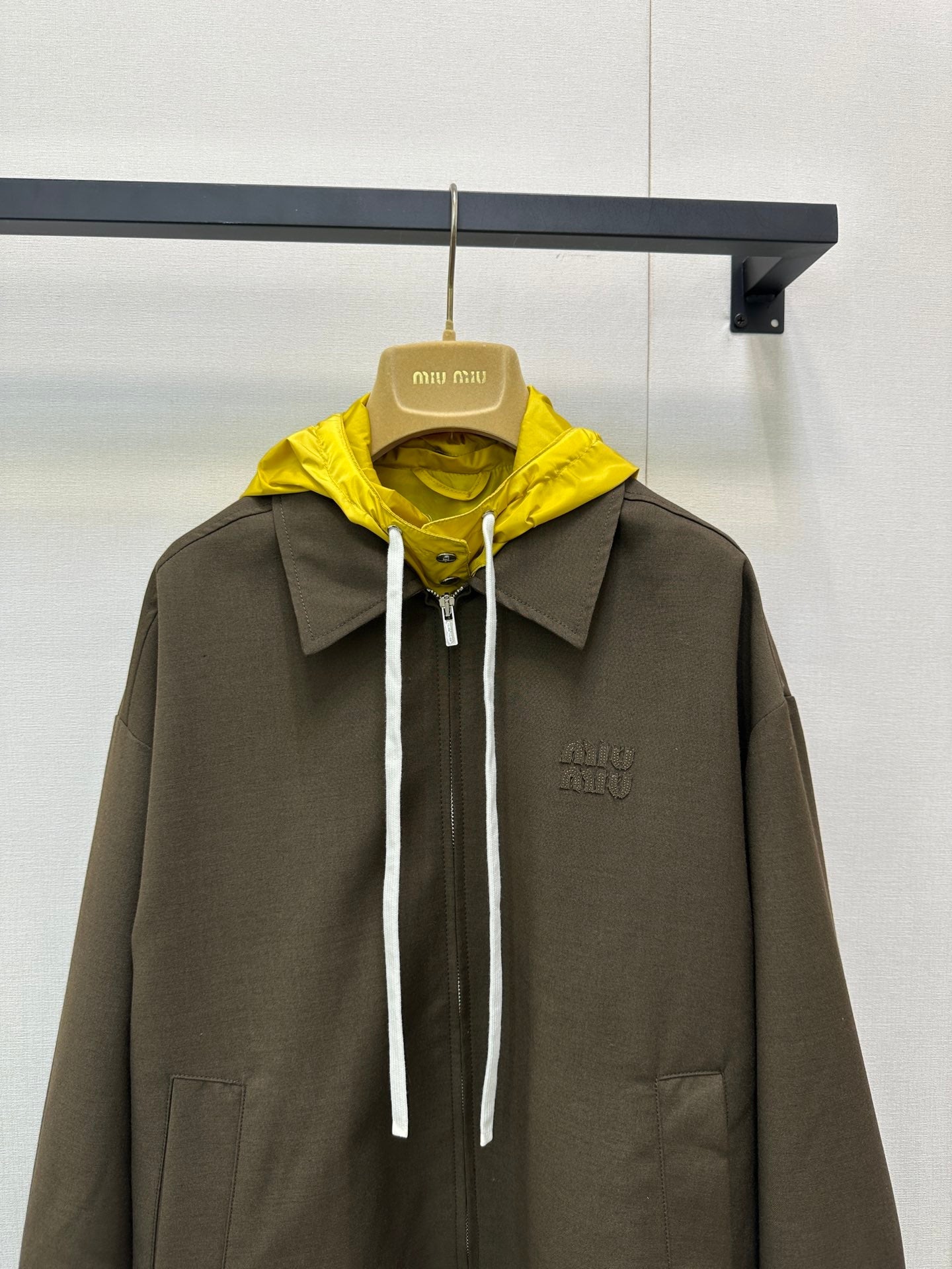 MIUMIU HOODED BLAZER STYLE 55