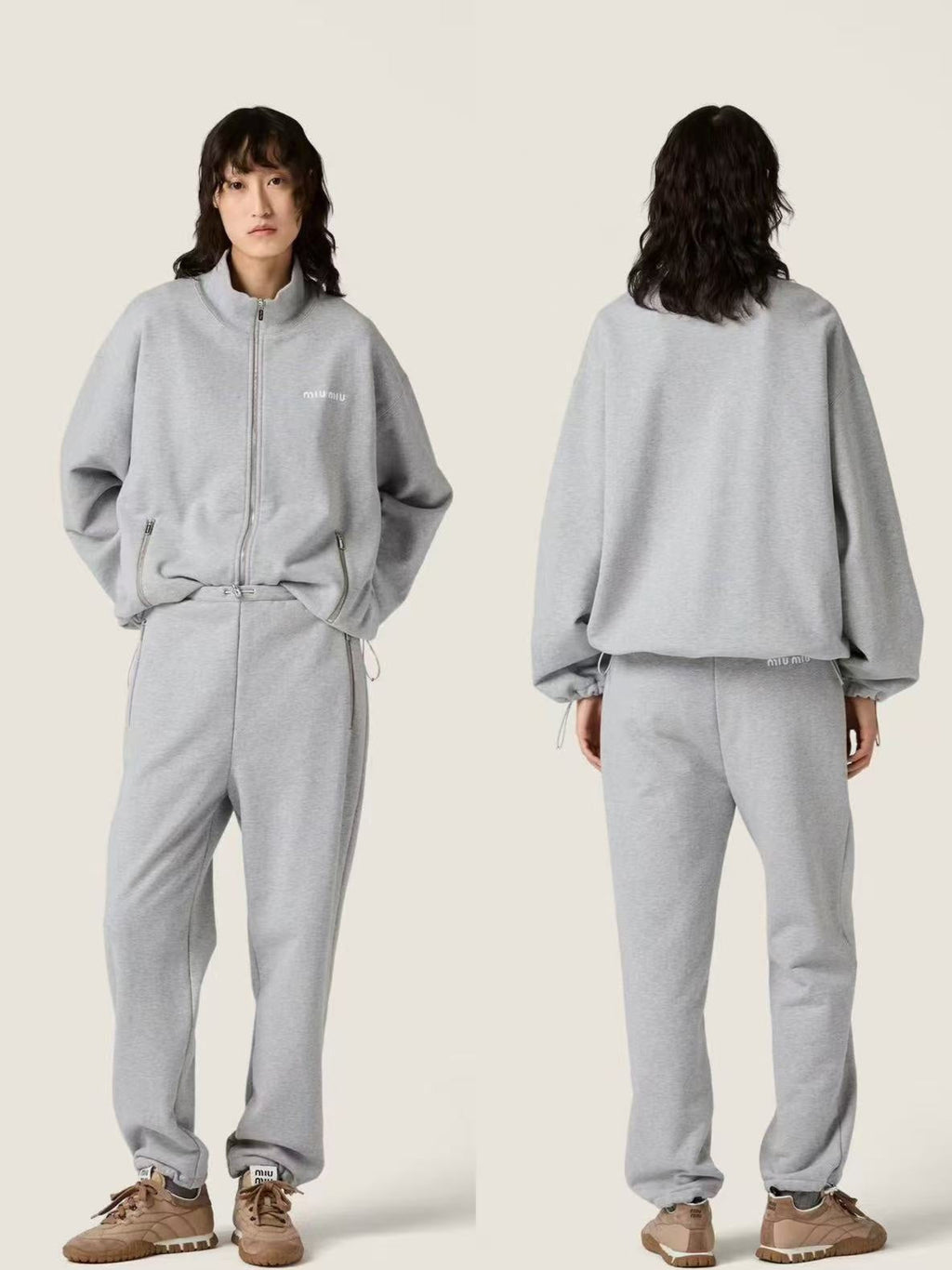 MIUMIU FLEECE SET STYLE 128
