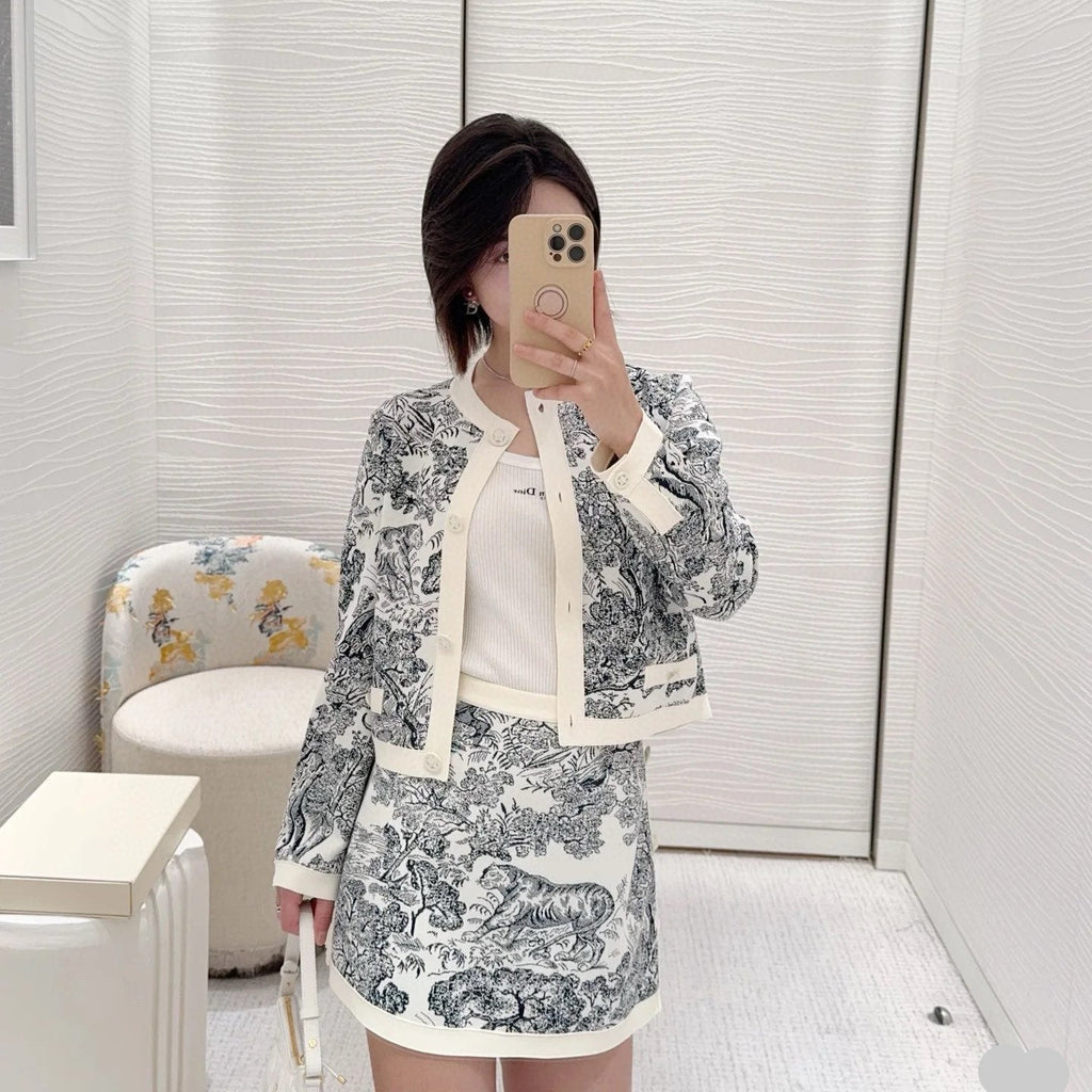DIOR 25S SKIRT SET 702