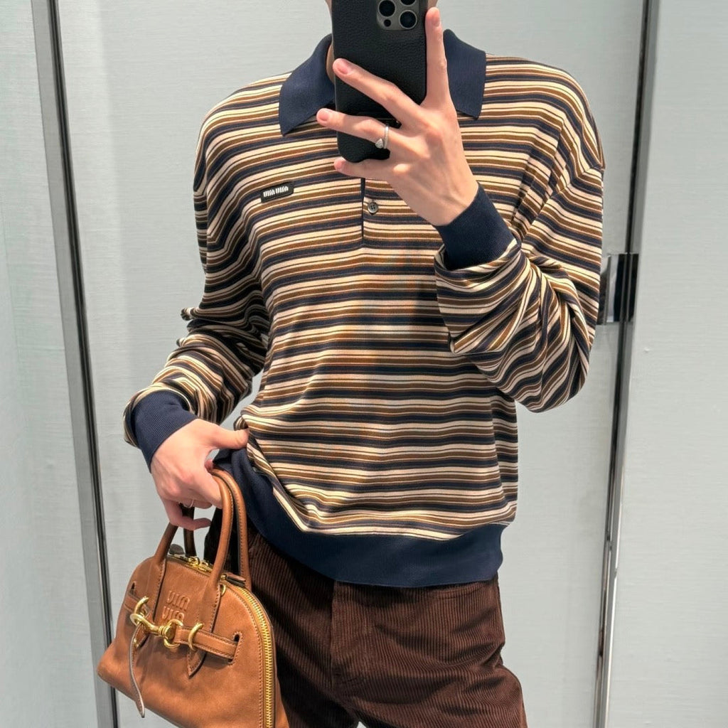 MIUMIU 26S LONG SLEEVED COLLARED SHIRT 945