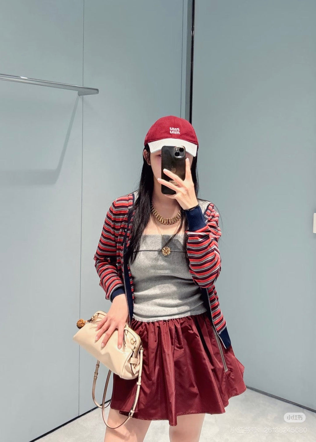 MIUMIU 26S HOODED JACKET 944