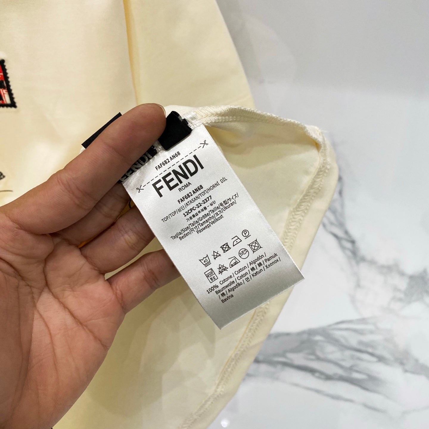 FENDI 26S SHORT SLEEVE T-SHIRT 143