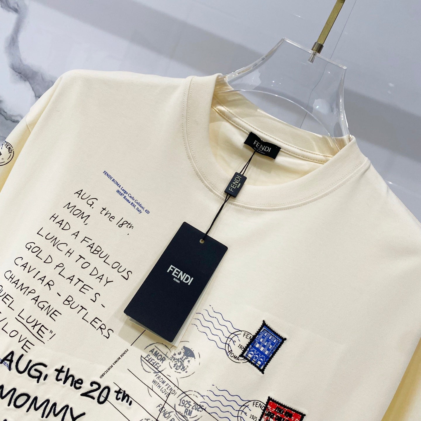 FENDI 26S SHORT SLEEVE T-SHIRT 143