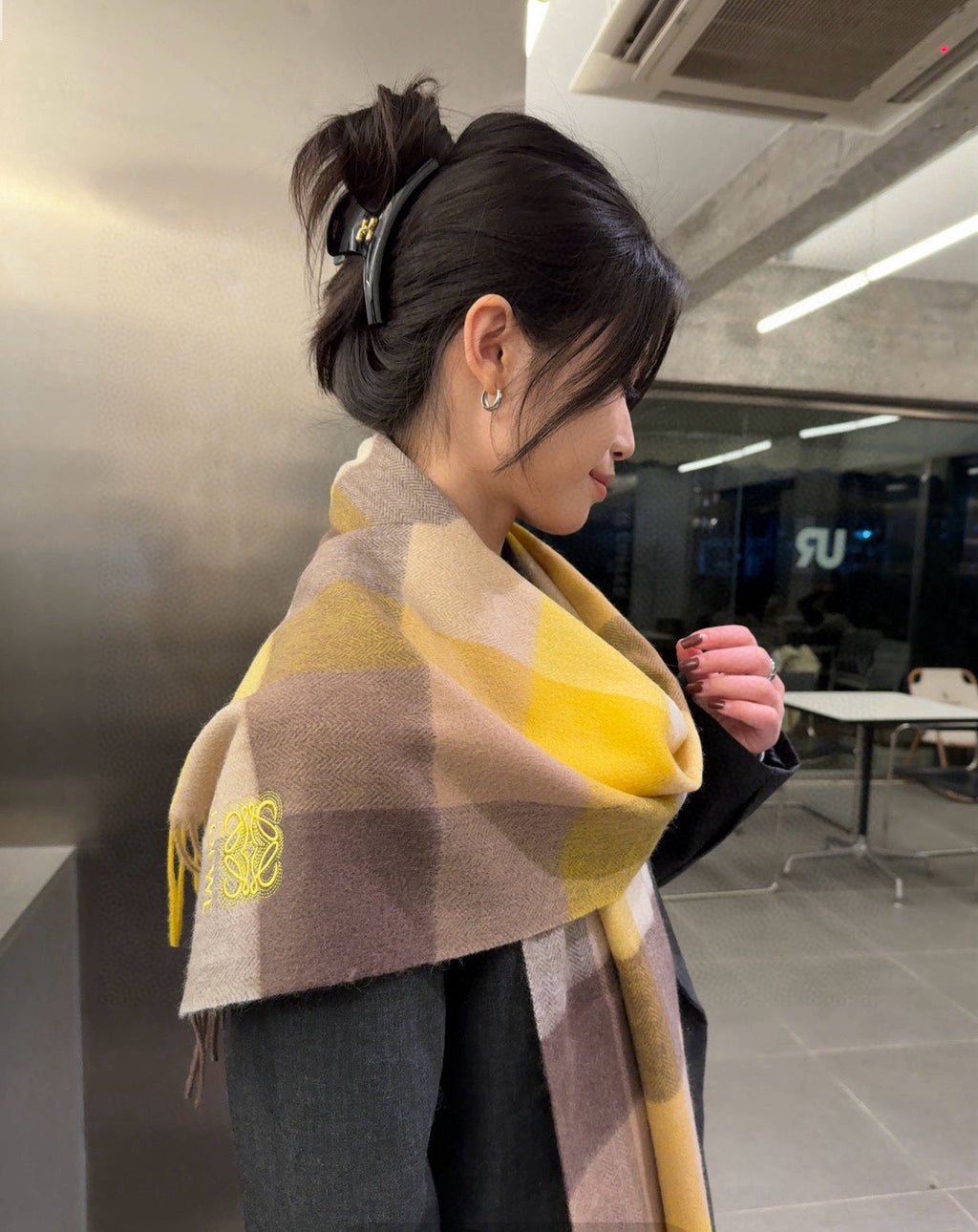 LOEWE 26S SCARF 180 IN CASHMERE 481061