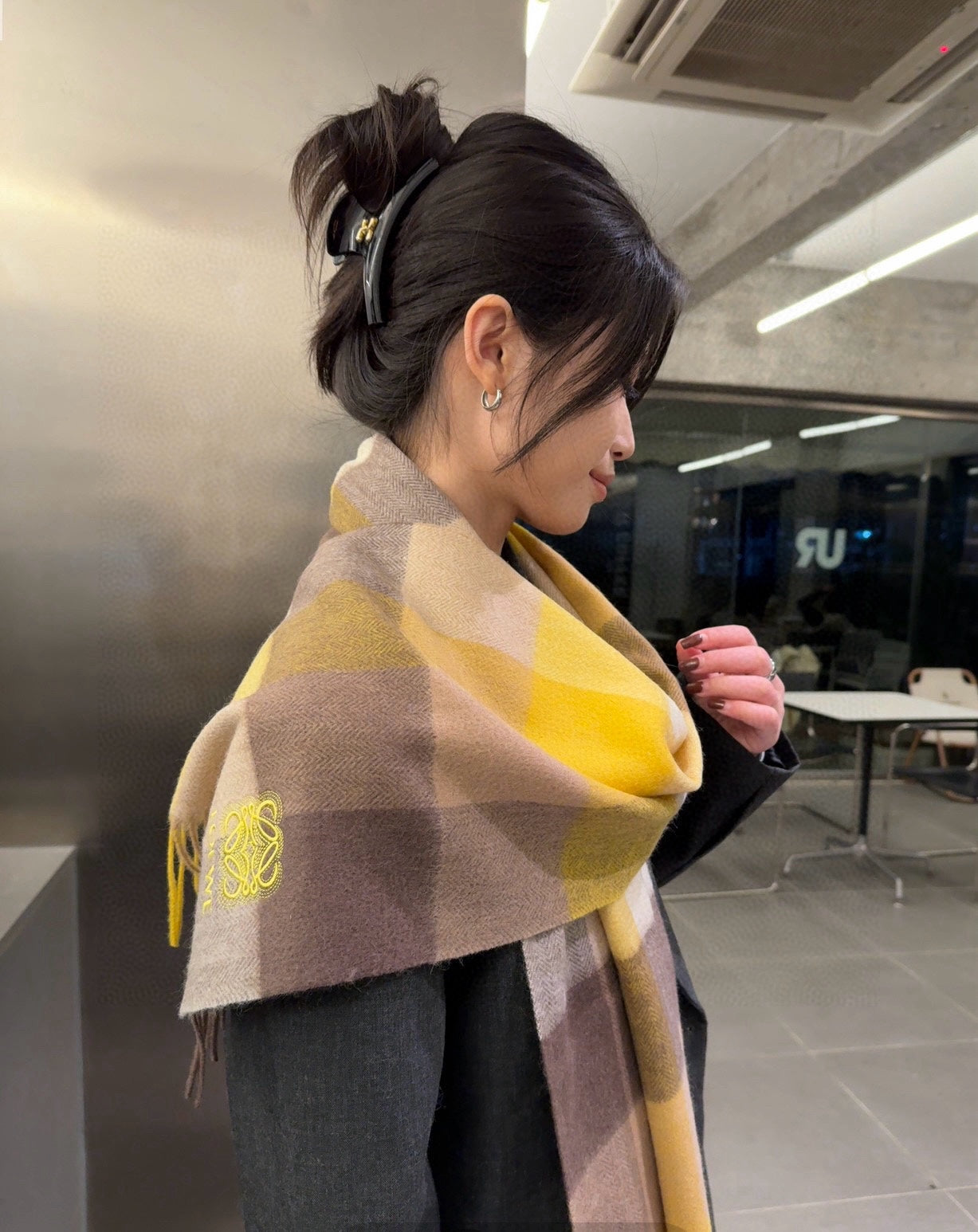 LOEWE 26S SCARF 180 IN CASHMERE 481061