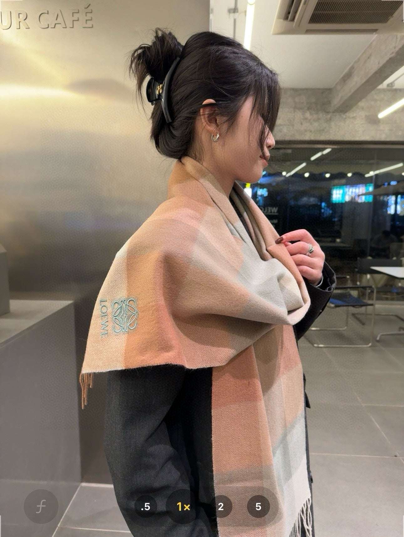 LOEWE 26S SCARF 180 IN CASHMERE 481062