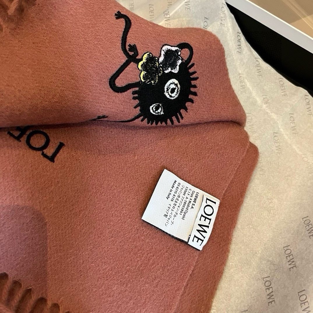 LOEWE 26S SCARF 180 IN CASHMERE 481063