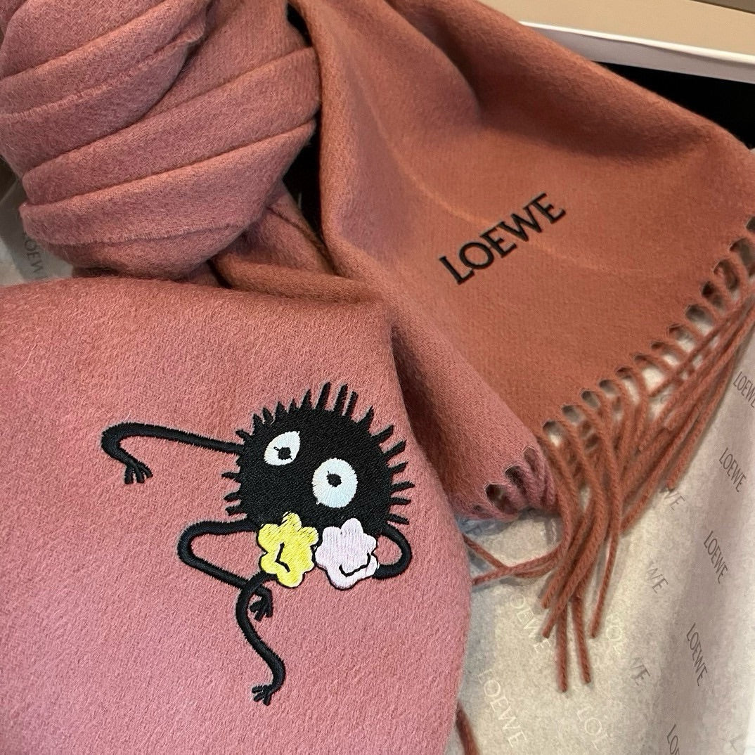 LOEWE 26S SCARF 180 IN CASHMERE 481063