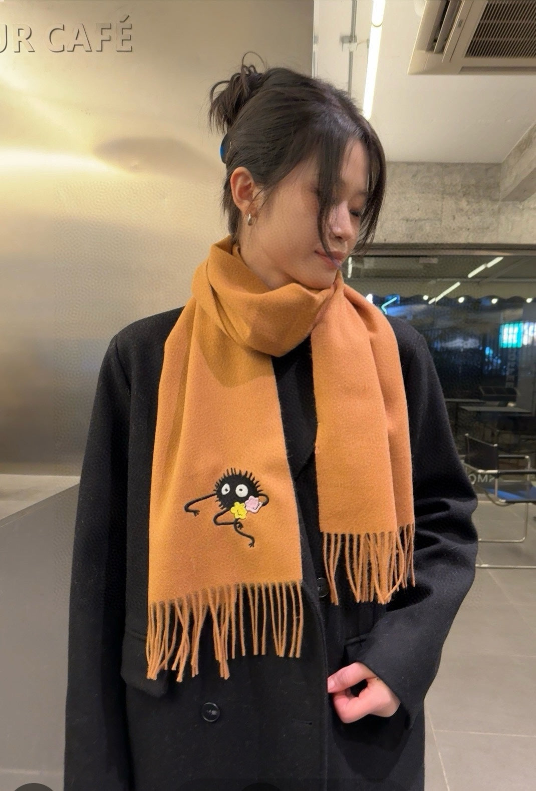 LOEWE 26S SCARF 180 IN CASHMERE 481064