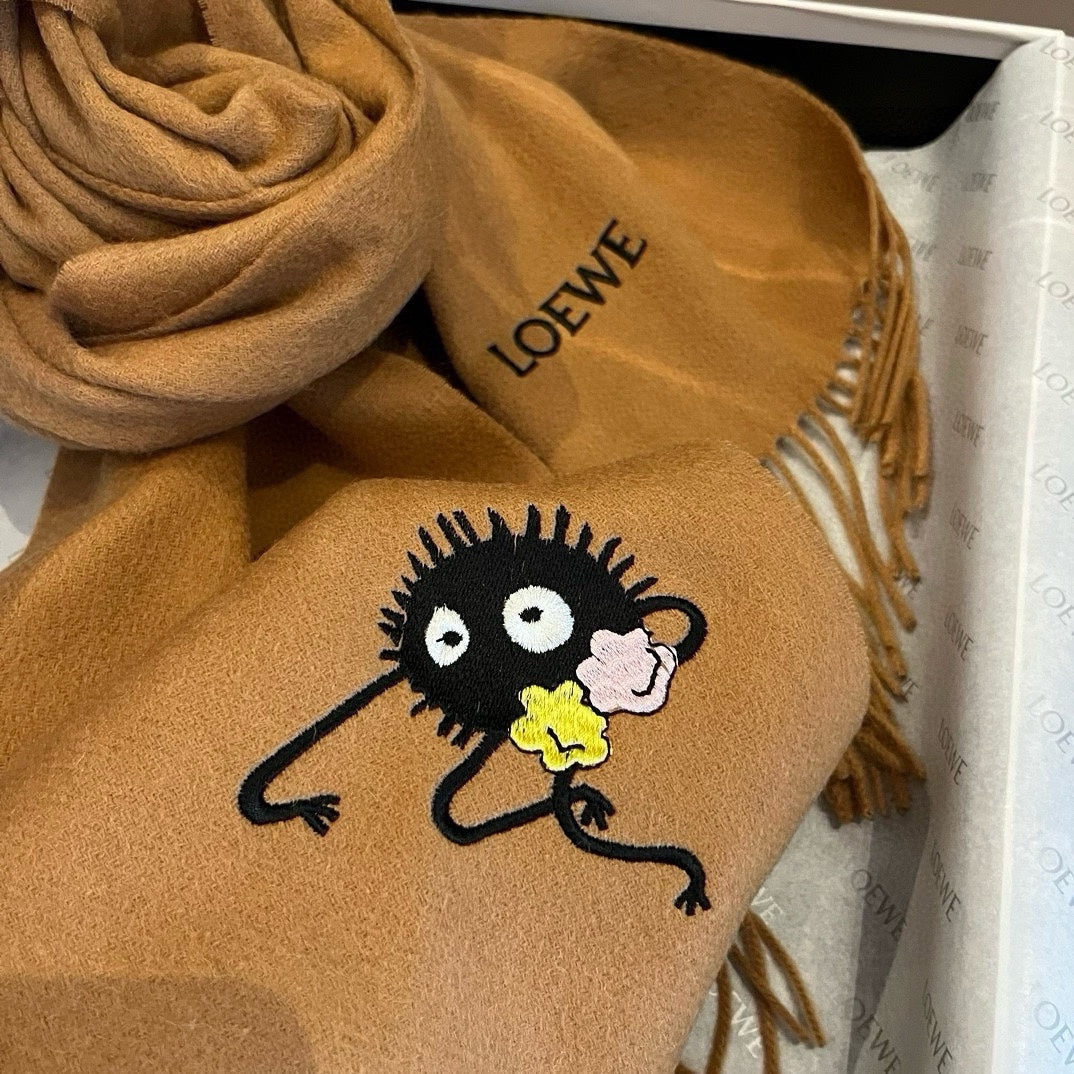 LOEWE 26S SCARF 180 IN CASHMERE 481064