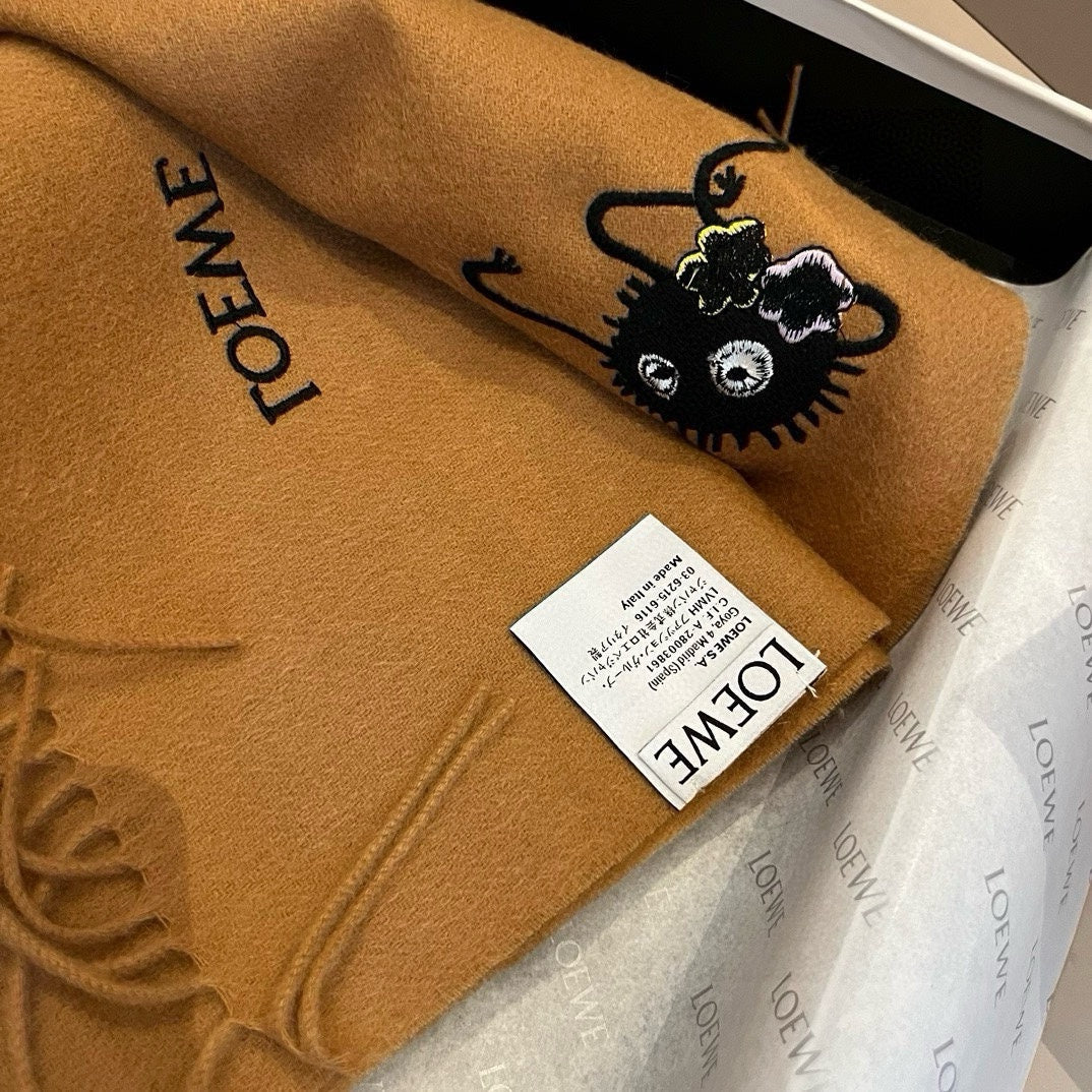 LOEWE 26S SCARF 180 IN CASHMERE 481064