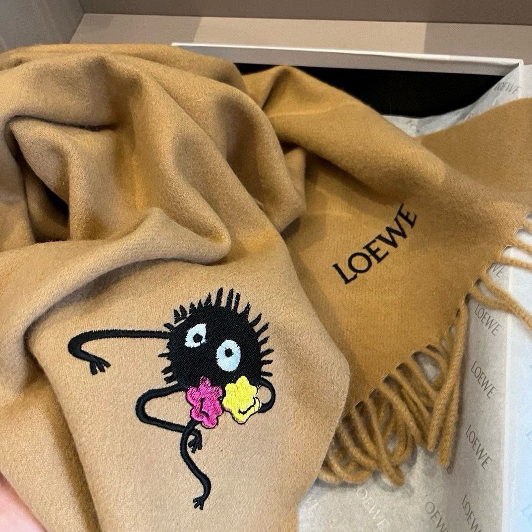 LOEWE 26S SCARF 180 IN CASHMERE 481065