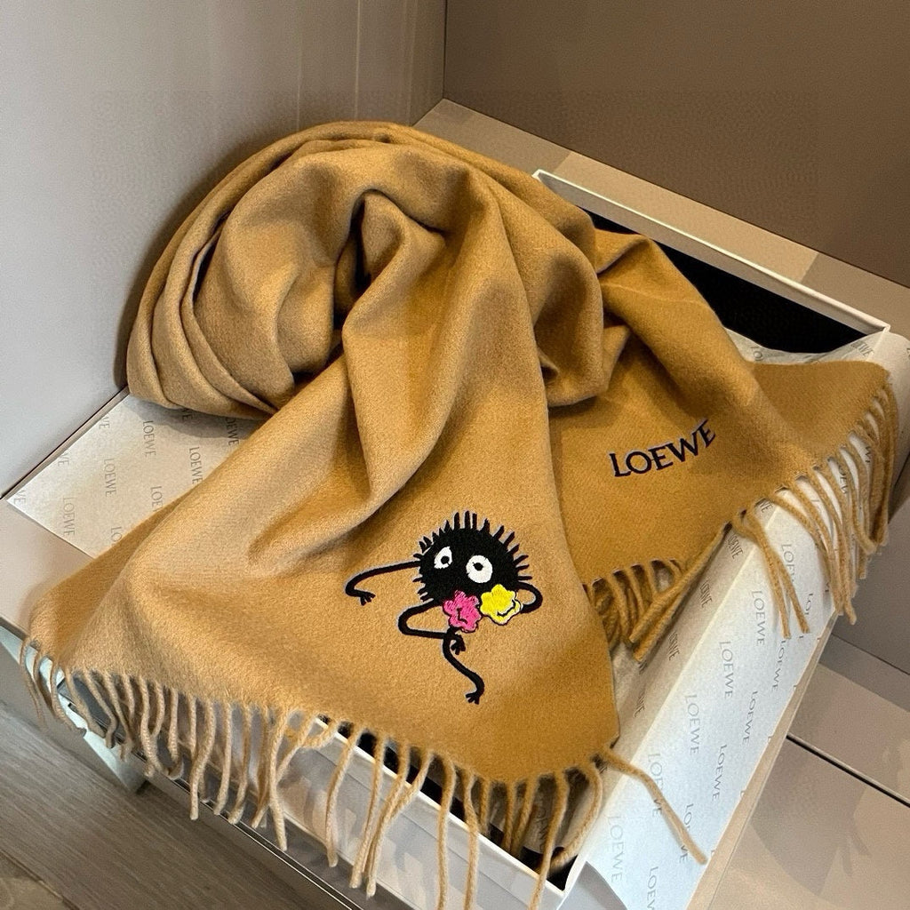 LOEWE 26S SCARF 180 IN CASHMERE 481065