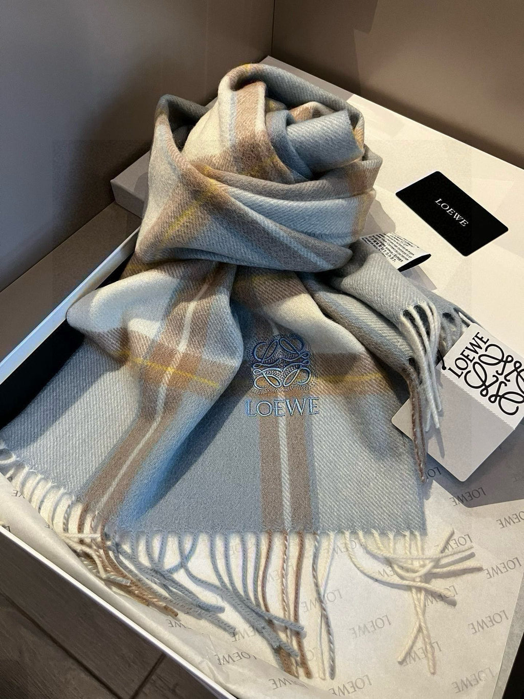 LOEWE 26S SCARF 180 IN CASHMERE 483537