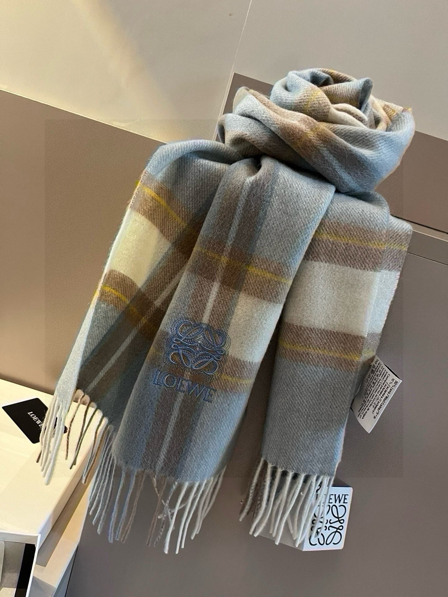LOEWE 26S SCARF 180 IN CASHMERE 483537