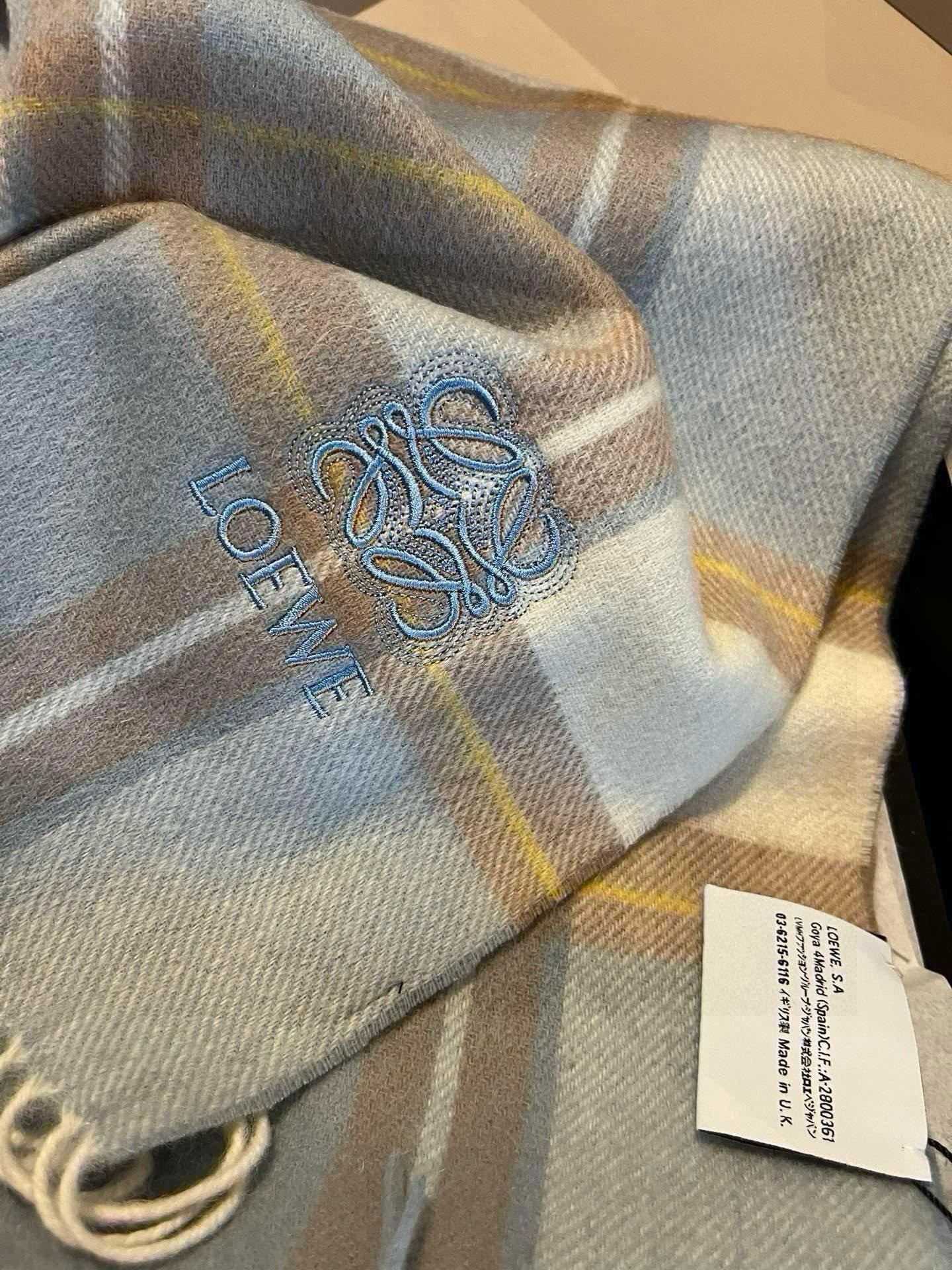 LOEWE 26S SCARF 180 IN CASHMERE 483537